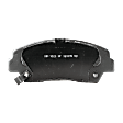 Front Brake Pad Set, Organic, 4WD/RWD, Pro-Line Series