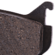Rear Brake Pad Set, Includes Shims and Hardware