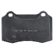 2004 Jaguar XJR - Rear Organic Brake Pad Set, Supercharged; Manual Operated Parking Brake, Pro-Line Series