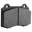 2004 Jaguar XJR - Rear Organic Brake Pad Set, Supercharged; Manual Operated Parking Brake, Pro-Line Series