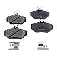 Front Brake Pad Set, Includes Shims and Hardware