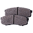 2002 Toyota Sequoia - Rear Ceramic Brake Pad Set, 4.7L 8Cyl, Pro-Line Series