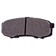 2002 Toyota Sequoia - Rear Ceramic Brake Pad Set, 4.7L 8Cyl, Pro-Line Series