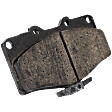 Front Brake Pad Set, Ceramic, For Models with 4 Piston Caliper, Pro-Line Series