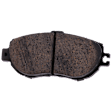 Front Brake Pad Set, Includes Shims and Hardware