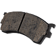 Front Brake Pad Set, Organic, Pro-Line Series