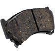 Front Brake Pad Set, Includes Shims and Hardware