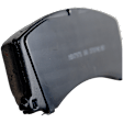 Front Brake Pad Set, Includes Shims and Hardware