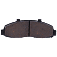 Front Brake Pad Set, Semi-Metallic, For Models without 7,700 Lbs. Gross Vehicle Weight, Pro-Line Series