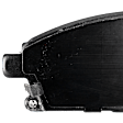 Front Brake Pad Set, 2-Wheel Set, Ceramic, Hardware Includes (4) Pieces Pad Clip Locating, Pro-Line Series