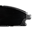 Front Brake Pad Set, 2-Wheel Set, Ceramic, Hardware Includes (4) Pieces Pad Clip Locating, Pro-Line Series