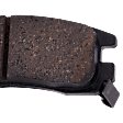 2003 Chevrolet Impala - Rear Ceramic Brake Pad Set, Police; Taxi, Pro-Line Series