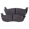 Rear Brake Pad Set, 2-Wheel Set, Semi-Metallic, Pro-Line Series