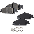 Front Brake Pad Set, Semi-Metallic, Pro-Line Series