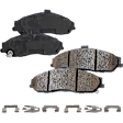 Front Pro-Line Series Organic Brake Pad Set