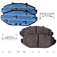 2001 Lincoln Town Car - Front Ceramic Brake Pad Set, 4.6L 8Cyl, Pro-Line Series