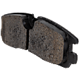Rear Brake Pad Set, Includes Shims and Hardware