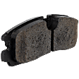Rear Brake Pad Set, Includes Shims and Hardware