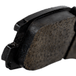 Rear Brake Pad Set, Includes Shims and Hardware