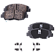 2008 Honda Civic - Front Ceramic Brake Pad Set, Pro-Line Series