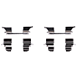 2008 Honda Civic - Front Ceramic Brake Pad Set, Pro-Line Series