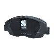 2008 Honda Civic - Front Ceramic Brake Pad Set, Pro-Line Series