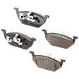 Front Brake Pad Set, Ceramic, For Models with 280mm Front Disc, Pro-Line Series