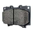 Front Brake Pad Set, Includes Shims and Hardware