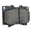 Front Brake Pad Set, Includes Shims and Hardware