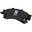 Rear Brake Pad Set, Ceramic, 2-Wheel Set, Hardware Includes (2) Pieces Pad Clip, (4) Pieces Pad Clip Locating, Pro-Line Series