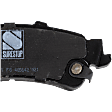 Rear Brake Pad Set, Ceramic, 2-Wheel Set, Hardware Includes (2) Pieces Pad Clip, (4) Pieces Pad Clip Locating, Pro-Line Series