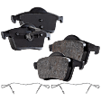 Rear Brake Pad Set, Organic, Pro-Line Series