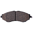 2013-2015 Chevrolet Spark - Front Pro-Line Series Ceramic Brake Pad Set