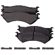 Front Brake Pad Set, Semi-Metallic, Pro-Line Series