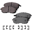 Front Brake Pad Set, Ceramic, Pro-Line Series