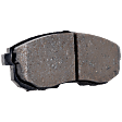 Front Brake Pad Set, Includes Shims and Hardware