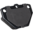 Rear Brake Pad Set, Includes Shims and Hardware