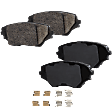 Front Brake Pad Set, Includes Shims and Hardware