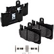 Rear Brake Pad Set, Organic, Pro-Line Series