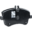 Front Brake Pad Set, Organic, For Models without Sport Package, Pro-Line Series