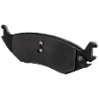 Rear Brake Pad Set, Semi-Metallic, Pro-Line Series