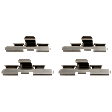 Rear Brake Pad Set, Semi-Metallic, Pro-Line Series