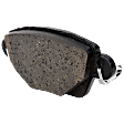 2004 Jaguar X-Type - Rear Ceramic Brake Pad Set, Pro-Line Series