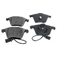 2003 Audi A6 - Front Ceramic Brake Pad Set, 3.0L 6Cyl, 320mm Brake Rotors, Pro-Line Series