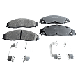 Front Brake Pad Set, Ceramic, For Models without Brembo Brakes, Pro-Line Series