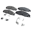 Front Brake Pad Set, Ceramic, For Models without Brembo Brakes, Pro-Line Series