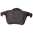 Rear Brake Pad Set, Includes Shims and Hardware