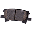 Rear Ceramic Brake Pad Set, Pro-Line Series