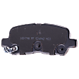 Rear Brake Pad Set, Ceramic, Pro-Line Series