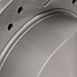 Rear, Driver or Passenger Side Brake Disc, Cross-Drilled and Slotted, Solid, 5 Lugs, Pro-Line Series